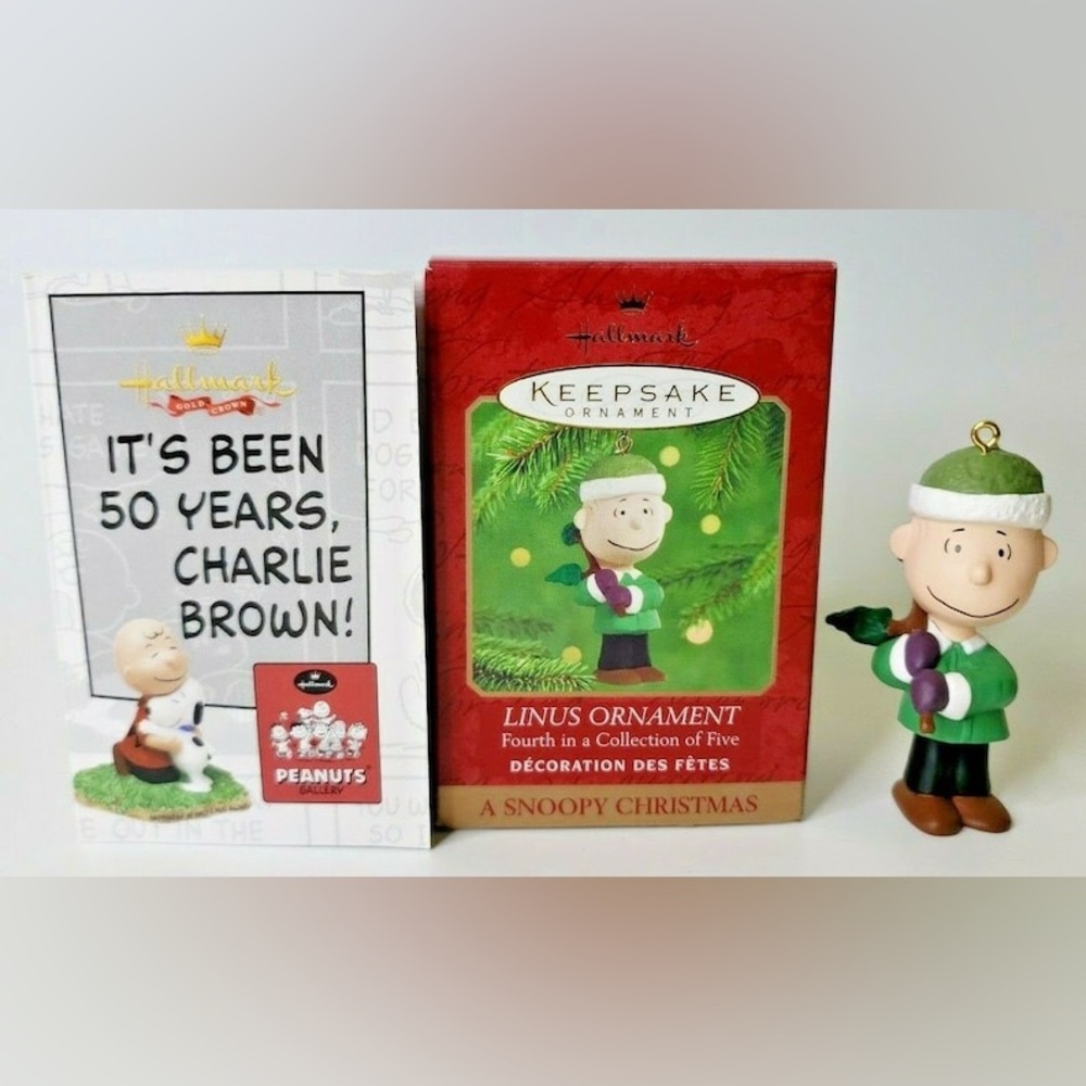 2000 Linus, A Snoopy Christmas, Peanuts keepsake ornament